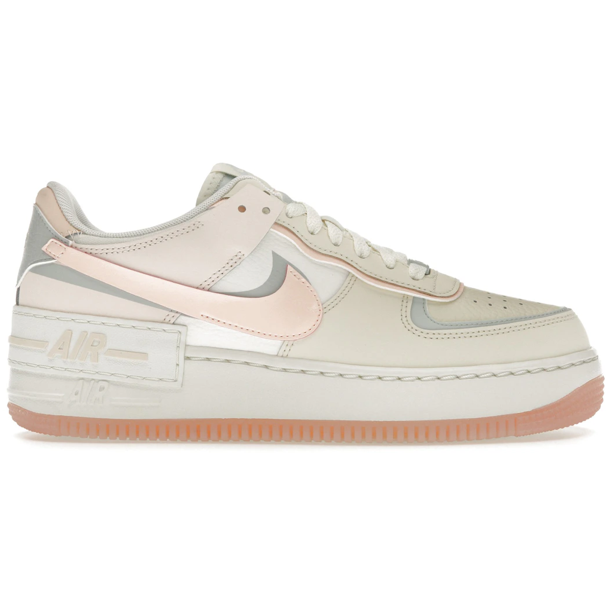 Nike Air Force 1 Low Shadow Coconut Milk Crimson Tint