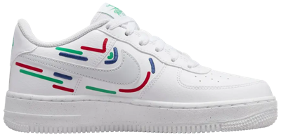 Nike Air Force 1 Low Impact Next Nature Maker White Red Blue Green 