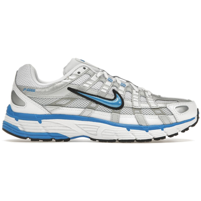 Nike P-6000 Metallic Platinum Photo Blue 