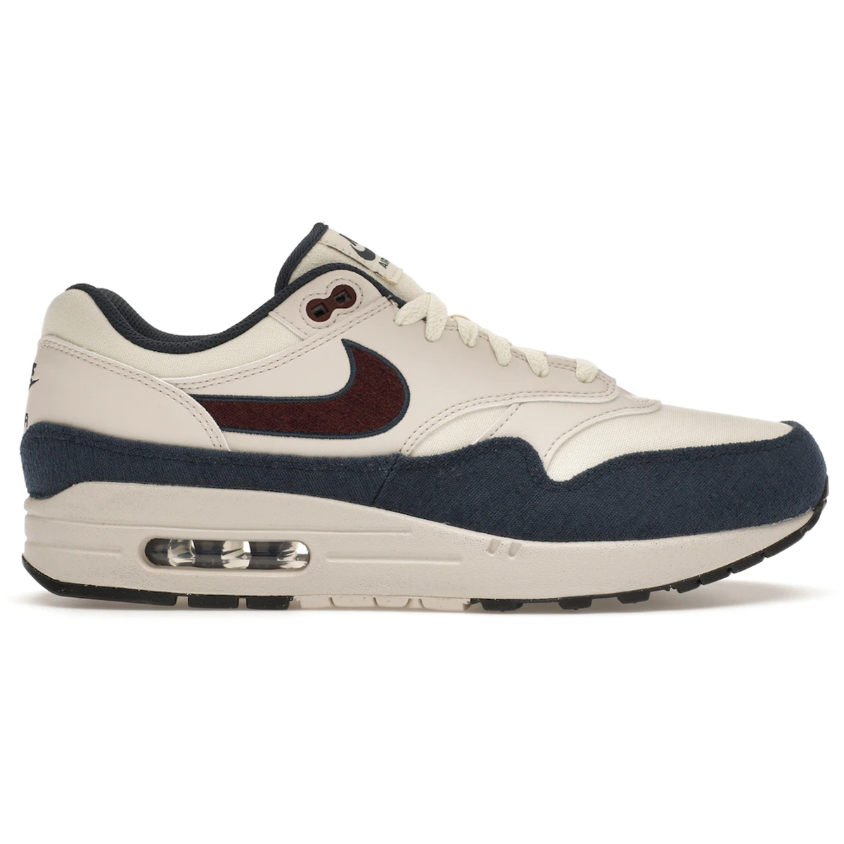 Nike Air Max 1 Coconut Milk Burgundy Crush Navy