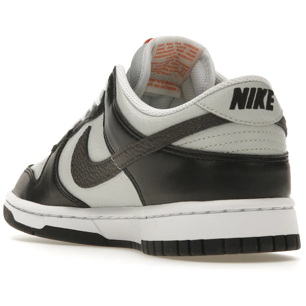 Thumbnail af Nike Dunk Low Black Total Orange Mini Swoosh 4