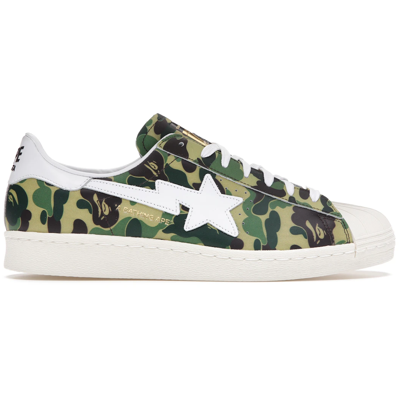 Adidas Superstar Bape Camo Green