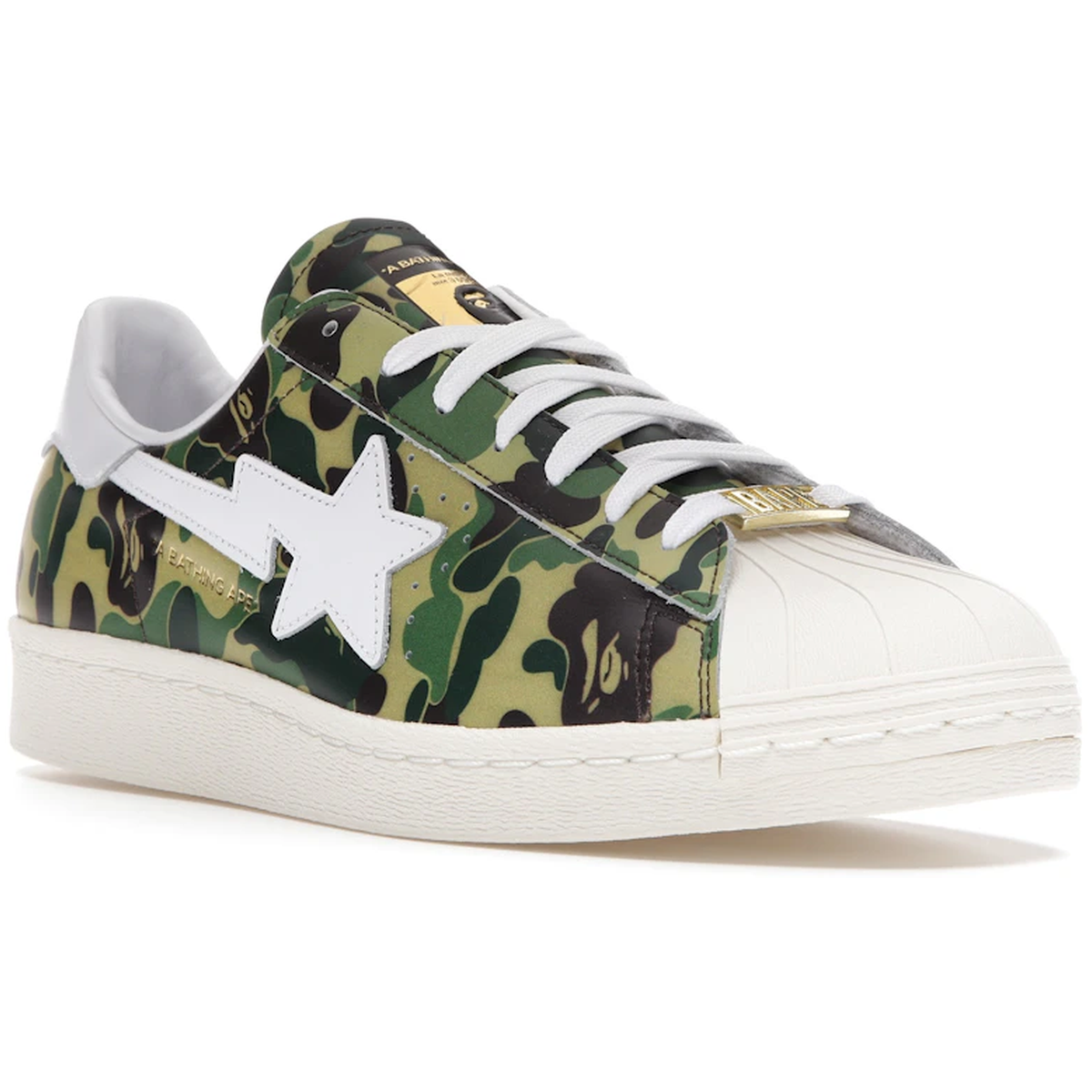 Thumbnail af Adidas Superstar Bape Camo Green 2