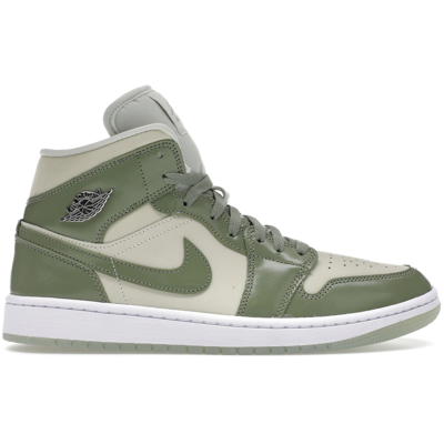Air Jordan 1 Mid SE Sea Glass Oil Green