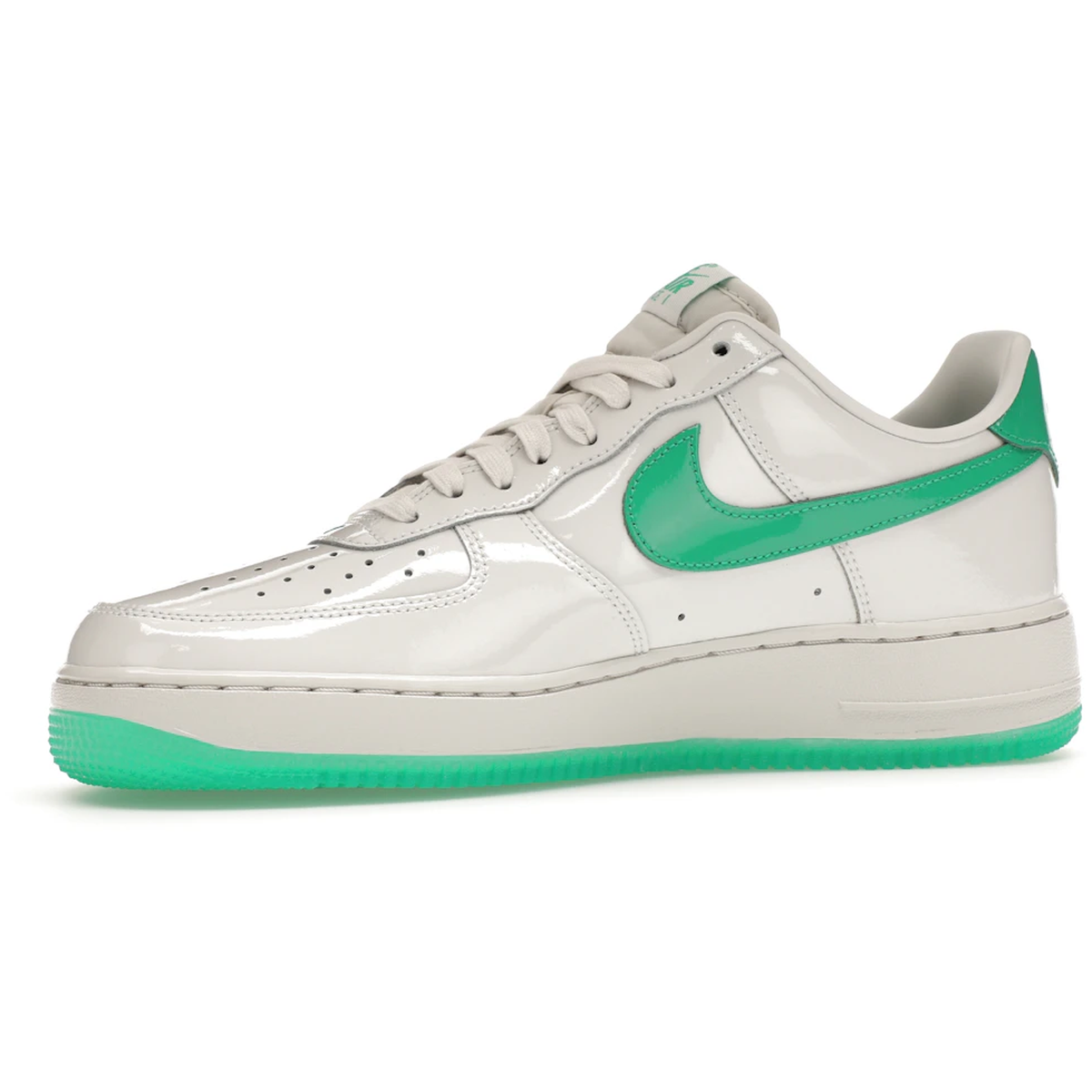 Thumbnail af Nike Air Force 1 Low '07 Patent Platinum Tint Stadium Green 3