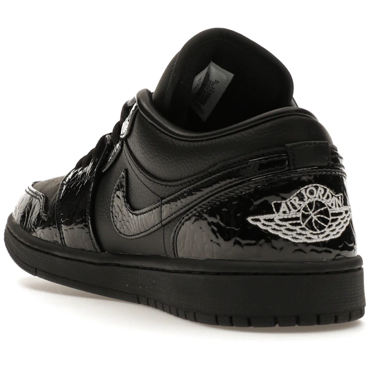 Thumbnail af Air Jordan 1 Low SE Patent Elephant Black 4
