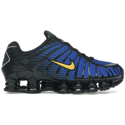 Nike Shox TL Black Lyon Blue Varsity Maize