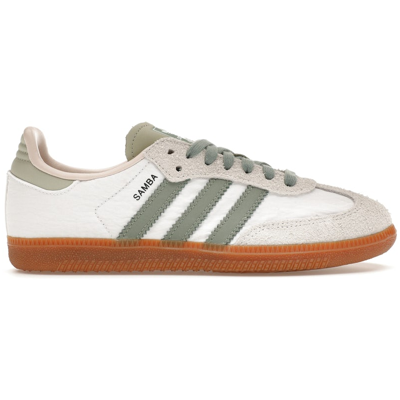 Adidas Samba OG Silver Green Putty Mauve