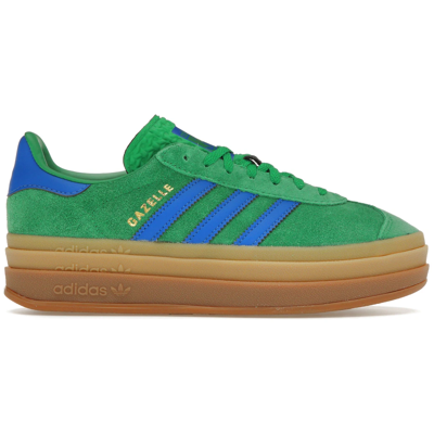 Adidas Gazelle Bold Green Blue Gum