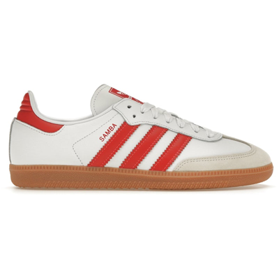 Adidas Samba OG White Solar Red Gum