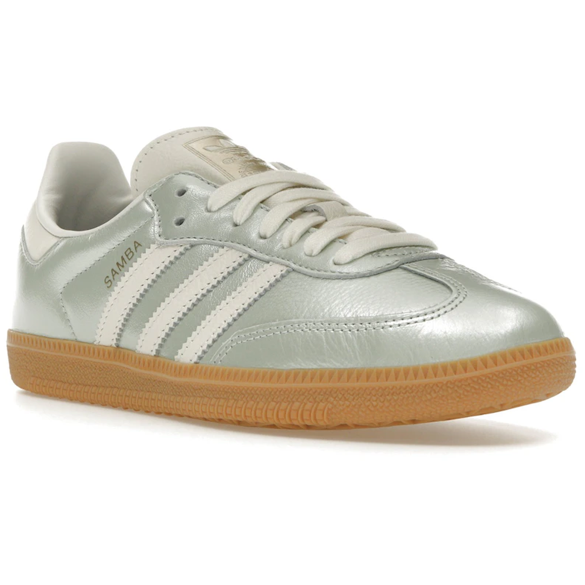 Thumbnail af Adidas Samba OG Linen Green Metallic 2