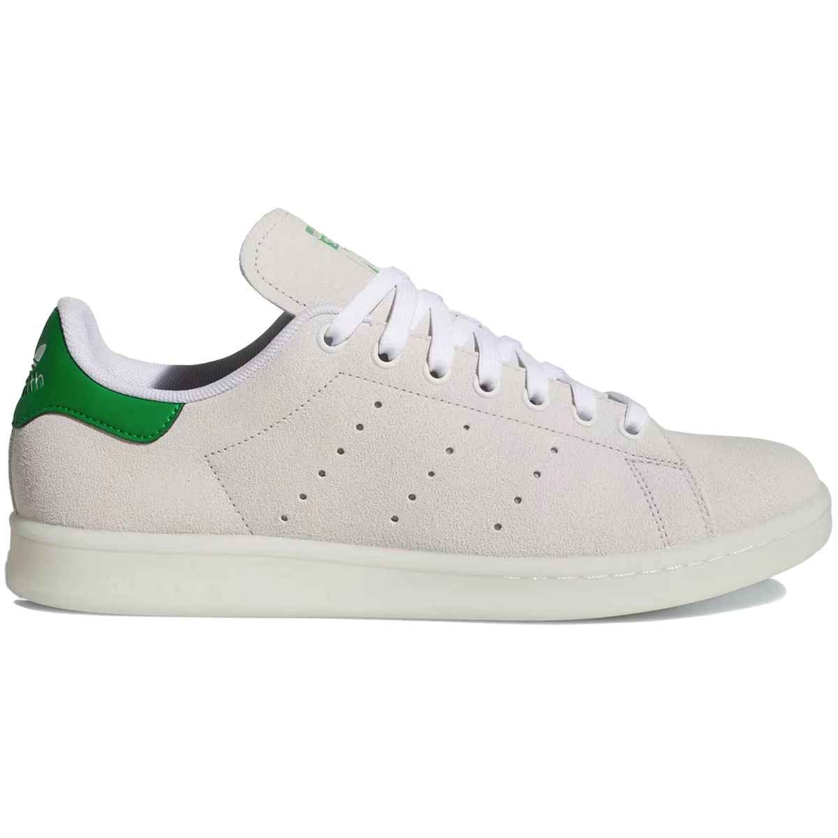 Adidas Stan Smith Cloud White Green Suede