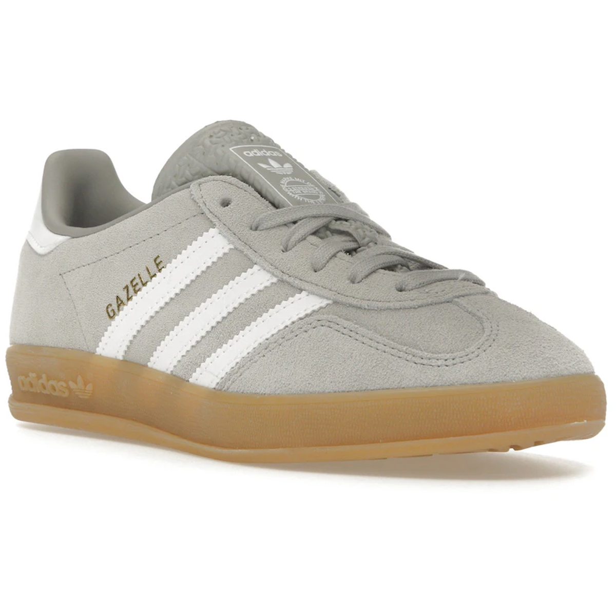 Thumbnail af Adidas Gazelle Indoor Grey Cloud White Gold Metallic 2