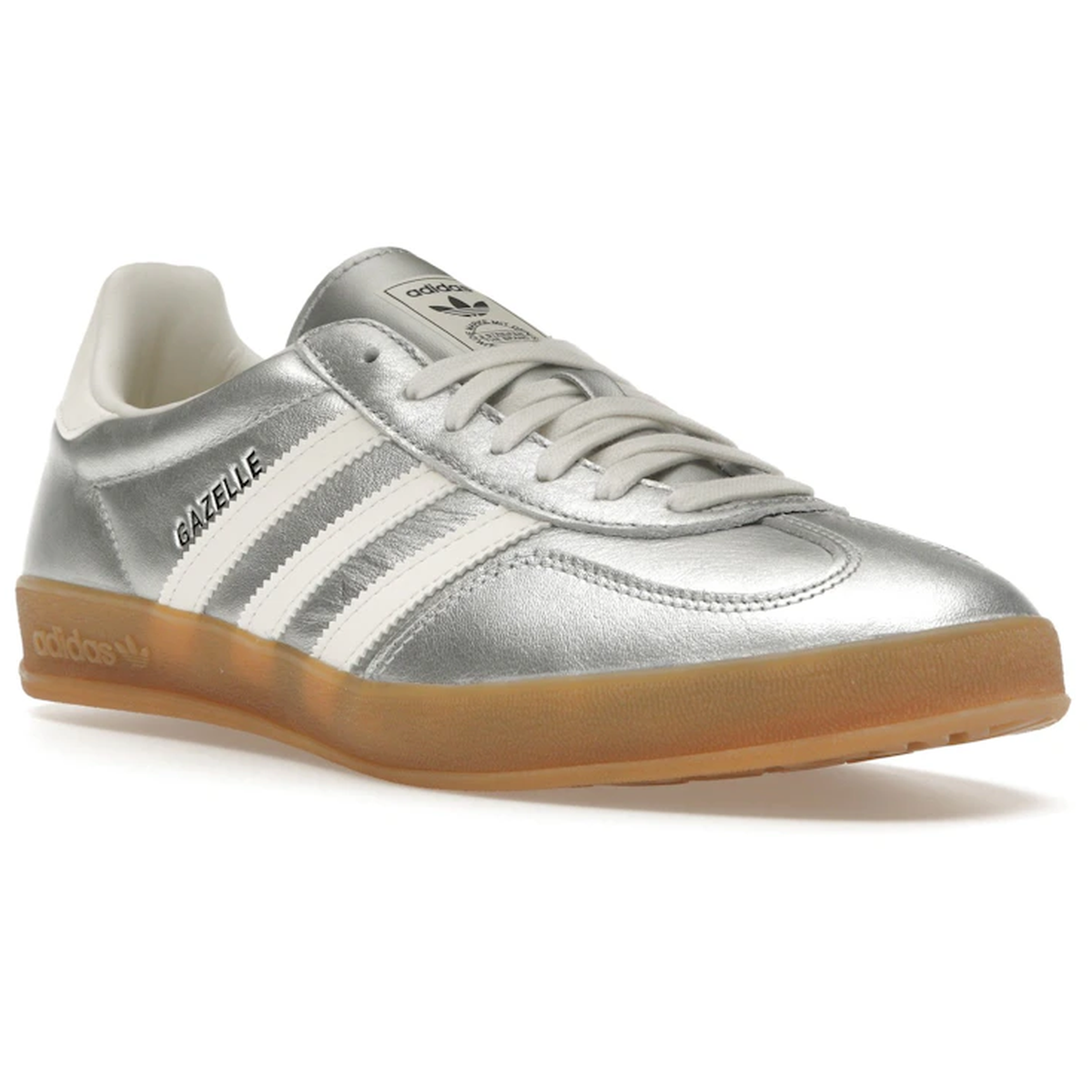 Thumbnail af adidas Gazelle Indoor Silver Metallic Core White 2