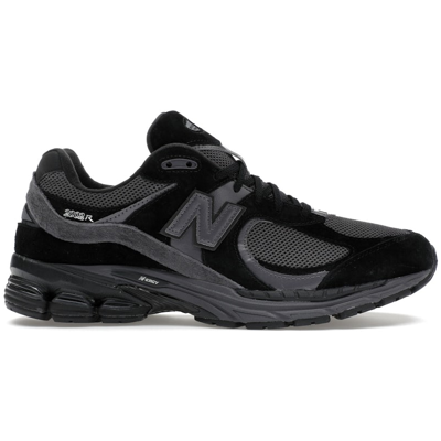 New Balance 2002R Black Dark Grey