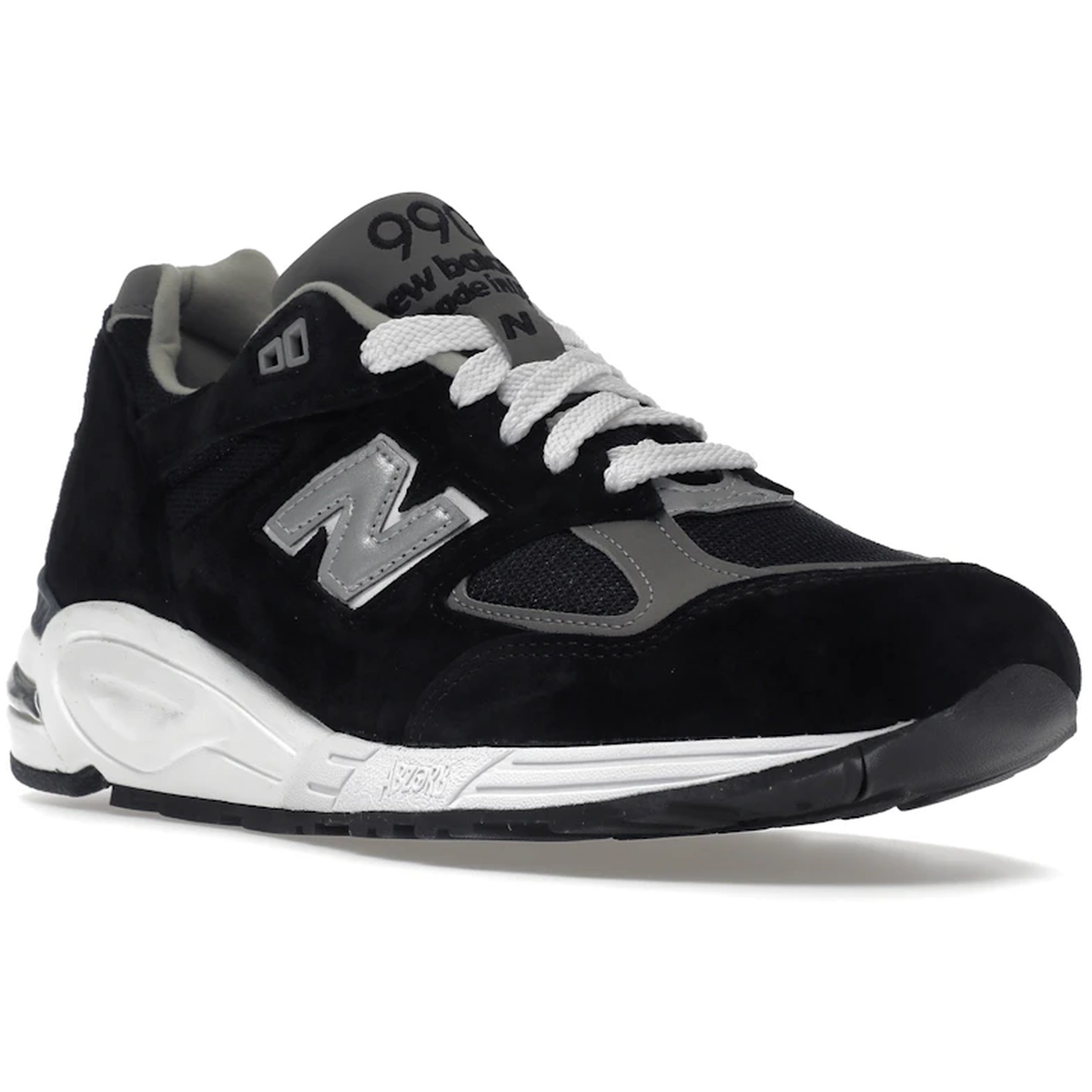 Thumbnail af New Balance 990v2 MiUSA Black Grey 2