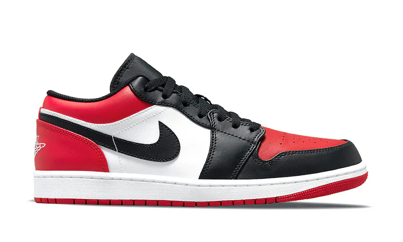 Nike Air Jordan 1 Low Bred Toe