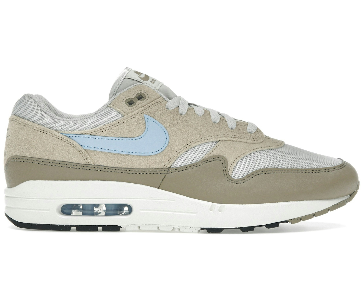 Nike Air Max 1 Light Bone Psychic Blue