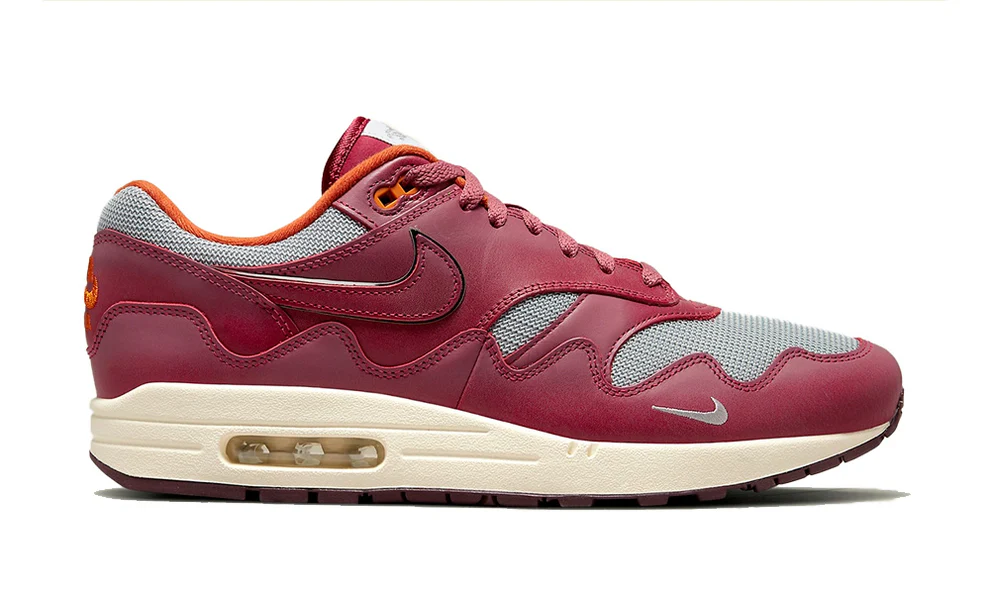 Nike Air Max 1 Patta Waves Maroon