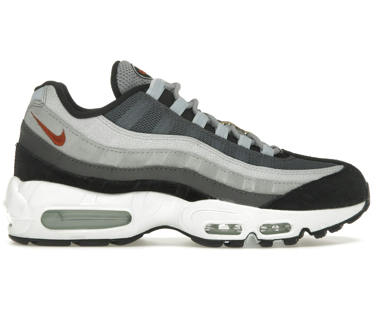Nike Air Max 95 Wolf Grey Rugged Orange