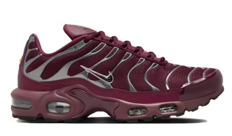 Nike Air Max Plus Night Maroon Metallic Silver