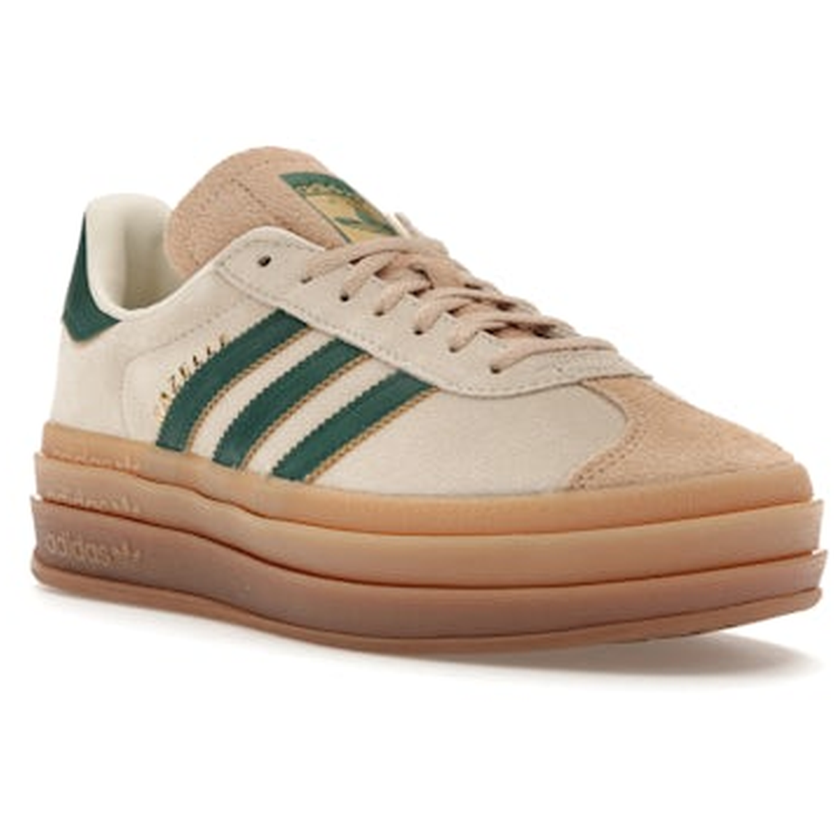 Thumbnail af Adidas Gazelle Bold Magic Beige Collegiate Green 2
