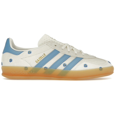 Adidas Gazelle Light Blue Floral