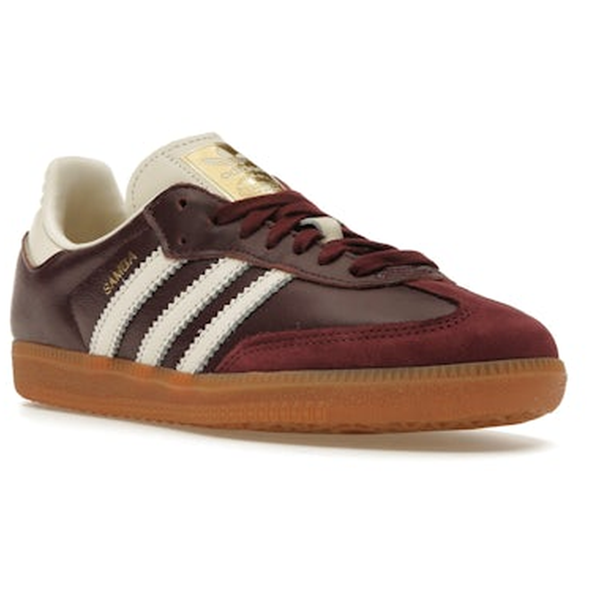Thumbnail af Adidas Samba Maroon Metallic Gold 2