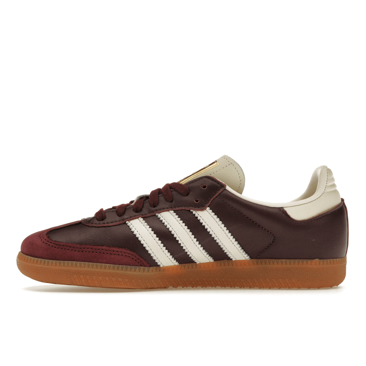 Thumbnail af Adidas Samba Maroon Metallic Gold 4