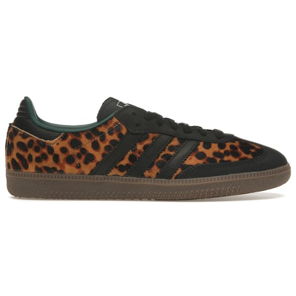 Adidas Samba OG Black Green Leopard