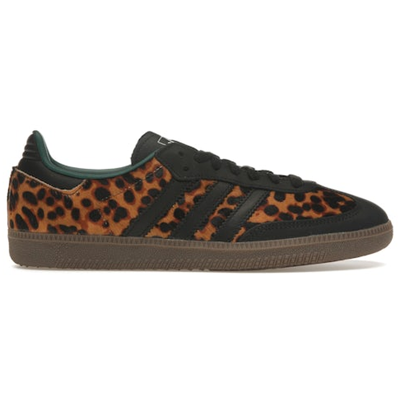 Adidas Samba OG Black Green Leopard