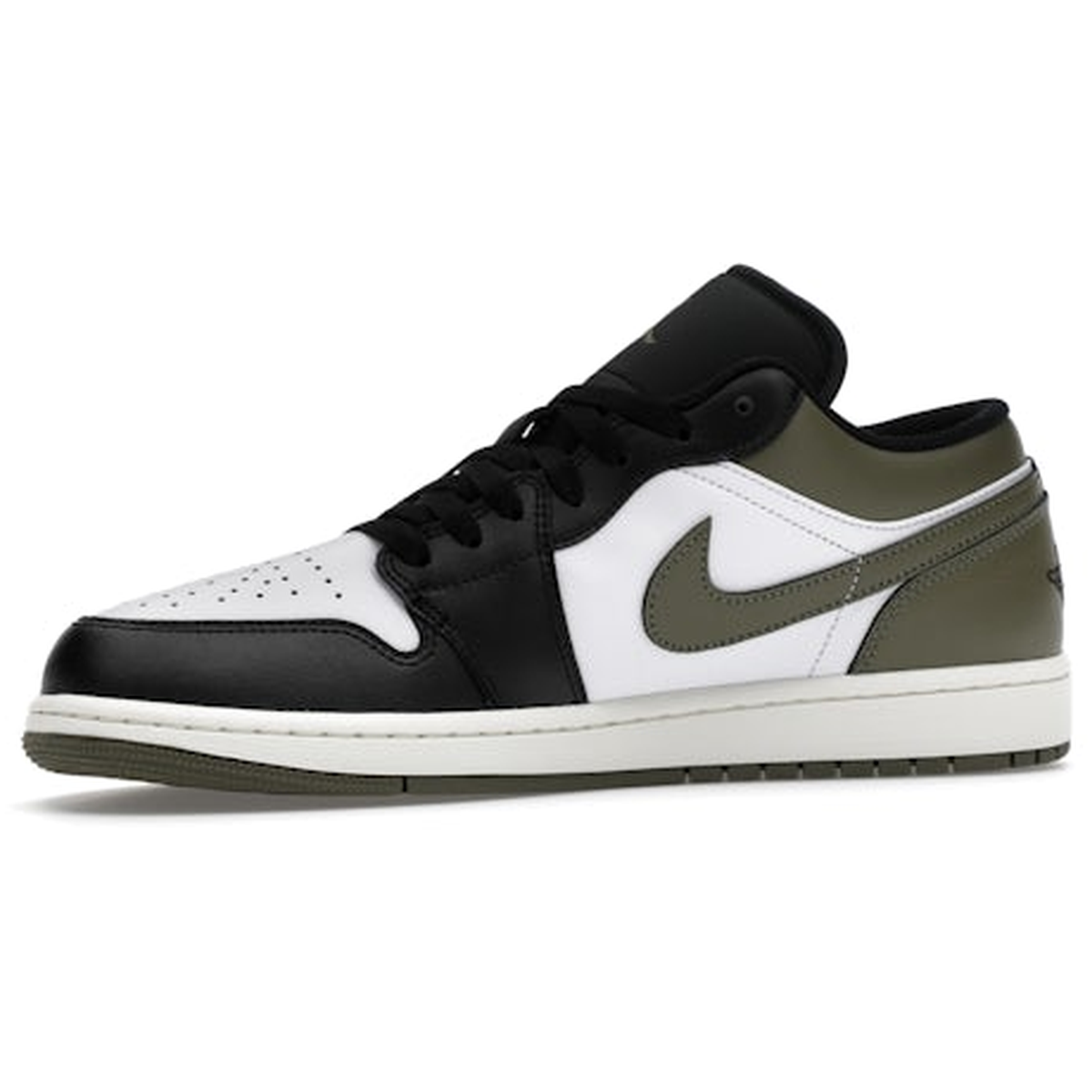 Thumbnail af Air Jordan 1 Low Black Toe Medium Olive 3