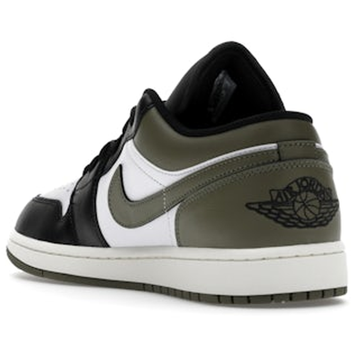 Thumbnail af Air Jordan 1 Low Black Toe Medium Olive 4