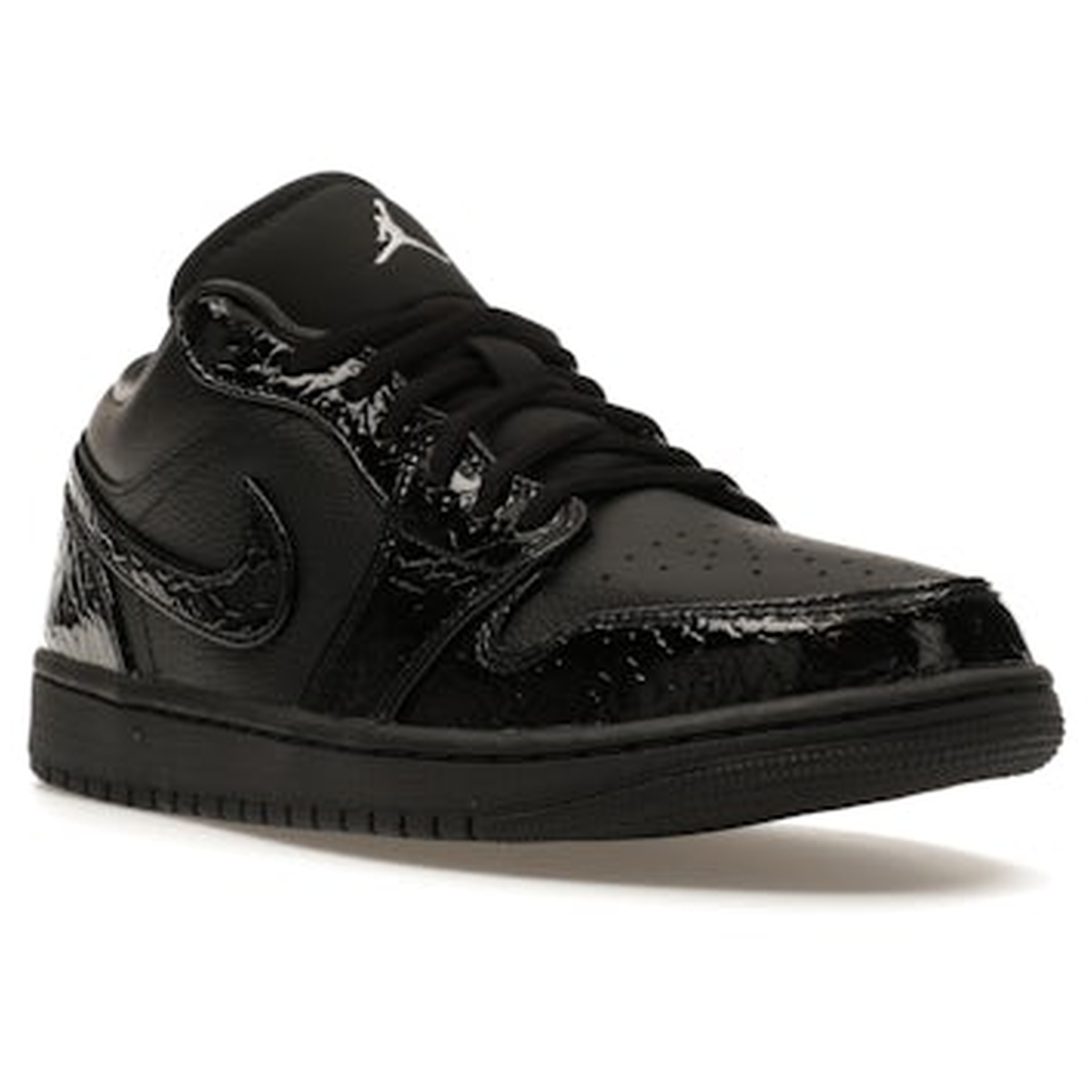 Thumbnail af Air Jordan 1 Low SE Patent Elephant Black 2