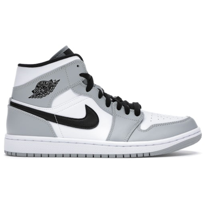 Air Jordan 1 Mid Light Smoke Grey