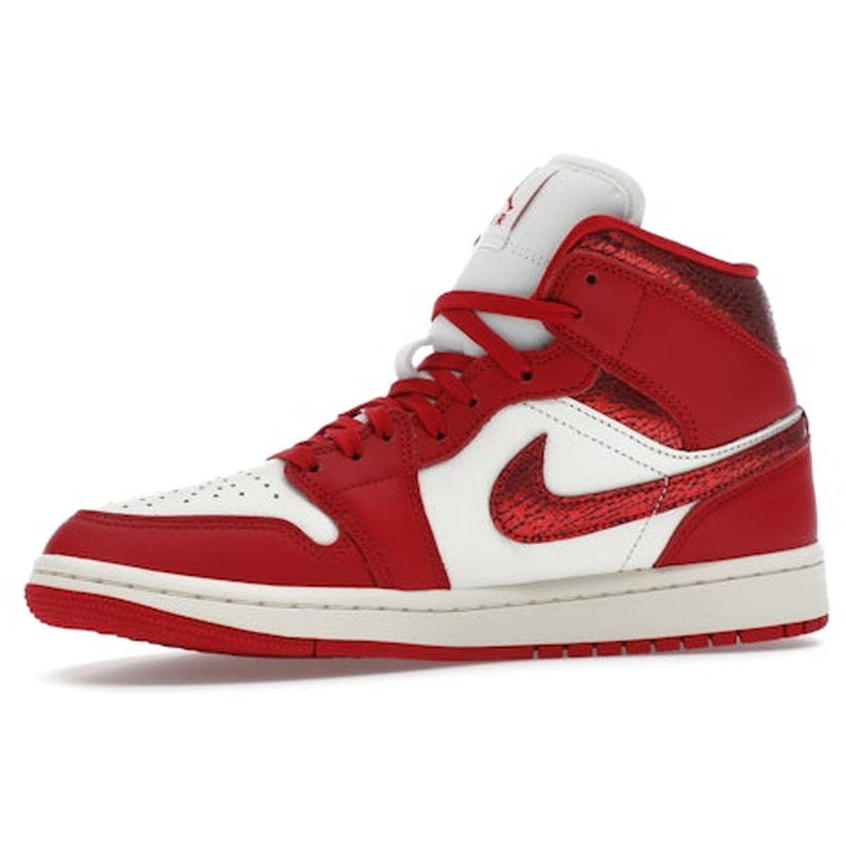 Thumbnail af Air Jordan 1 Mid SE Red Cracked Leather 3
