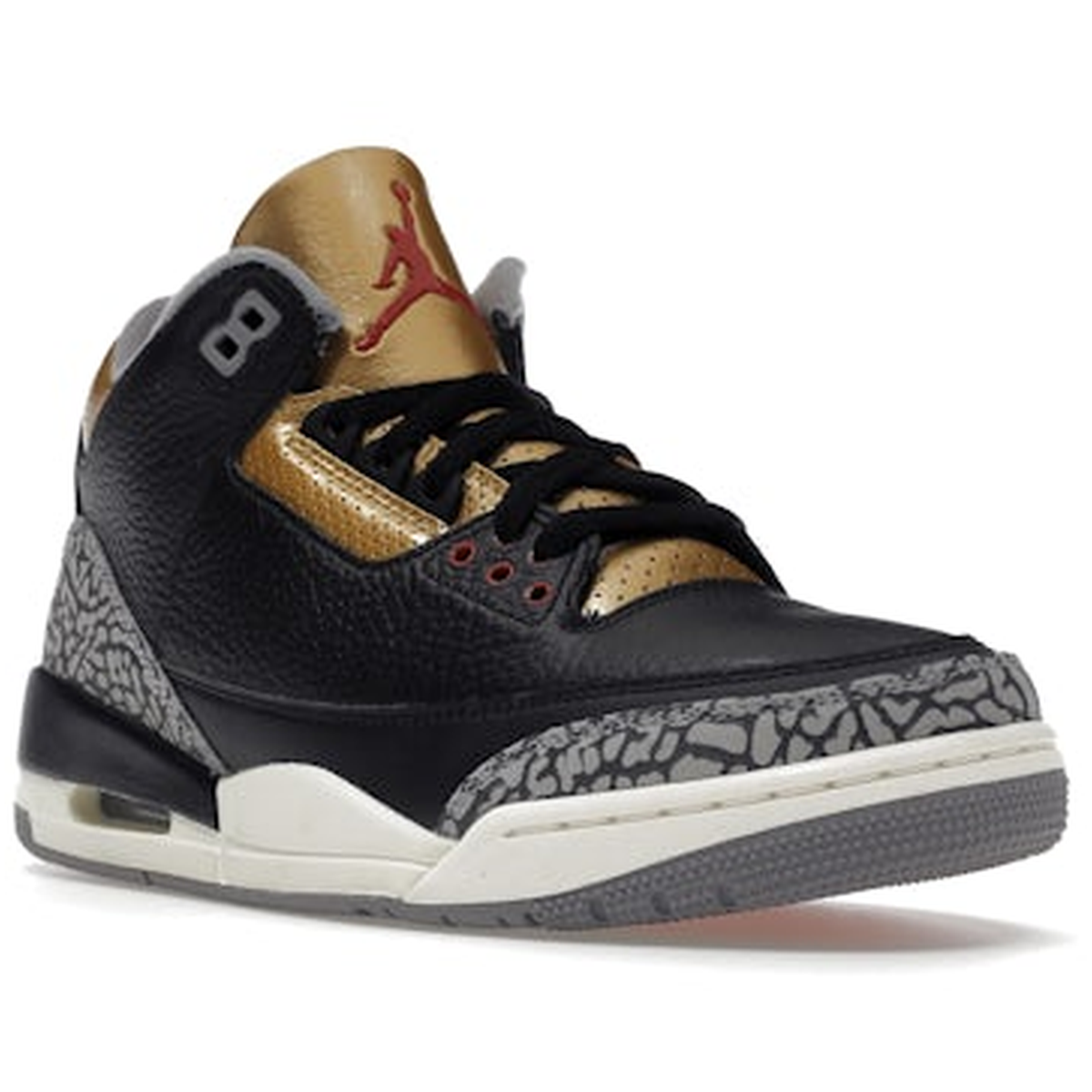 Thumbnail af Air Jordan 3 Retro Black Cement Gold 2