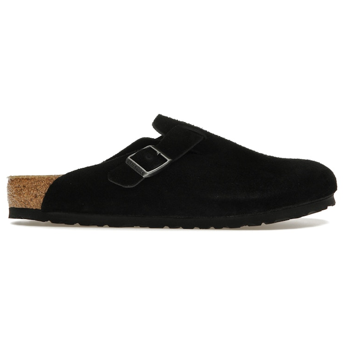 Birkenstock Boston Black Suede