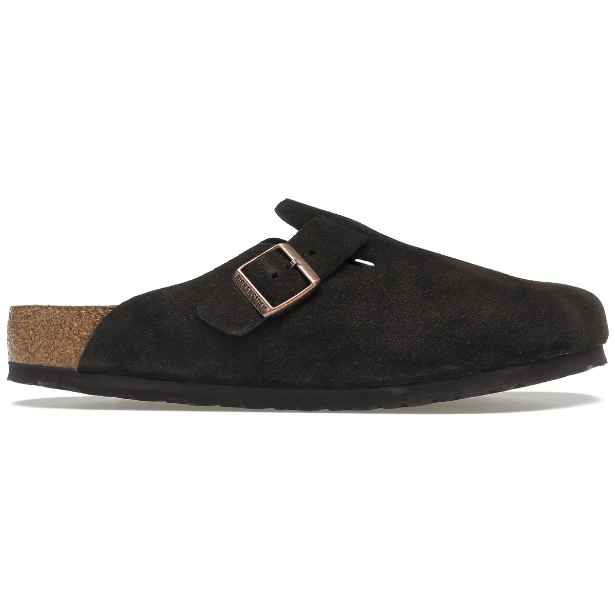 Birkenstock Boston Mocha Suede