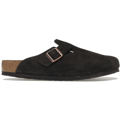 Birkenstock Boston Mocha Suede