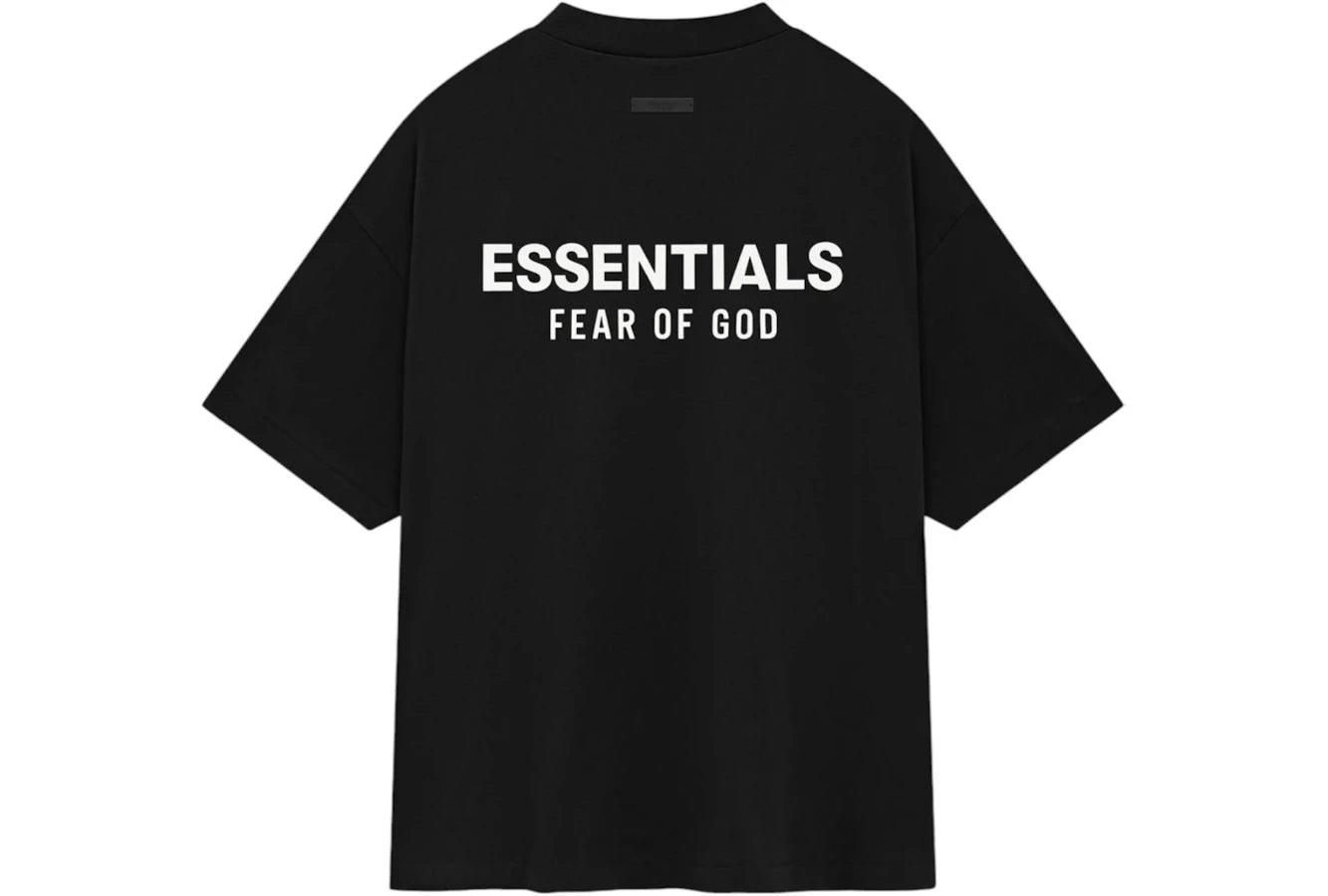 Thumbnail af Fear of God Essentials Jersey Crewneck T-Shirt Black 2