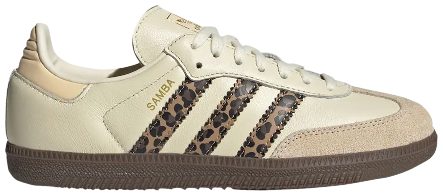 Adidas Samba OG Leopard Cream