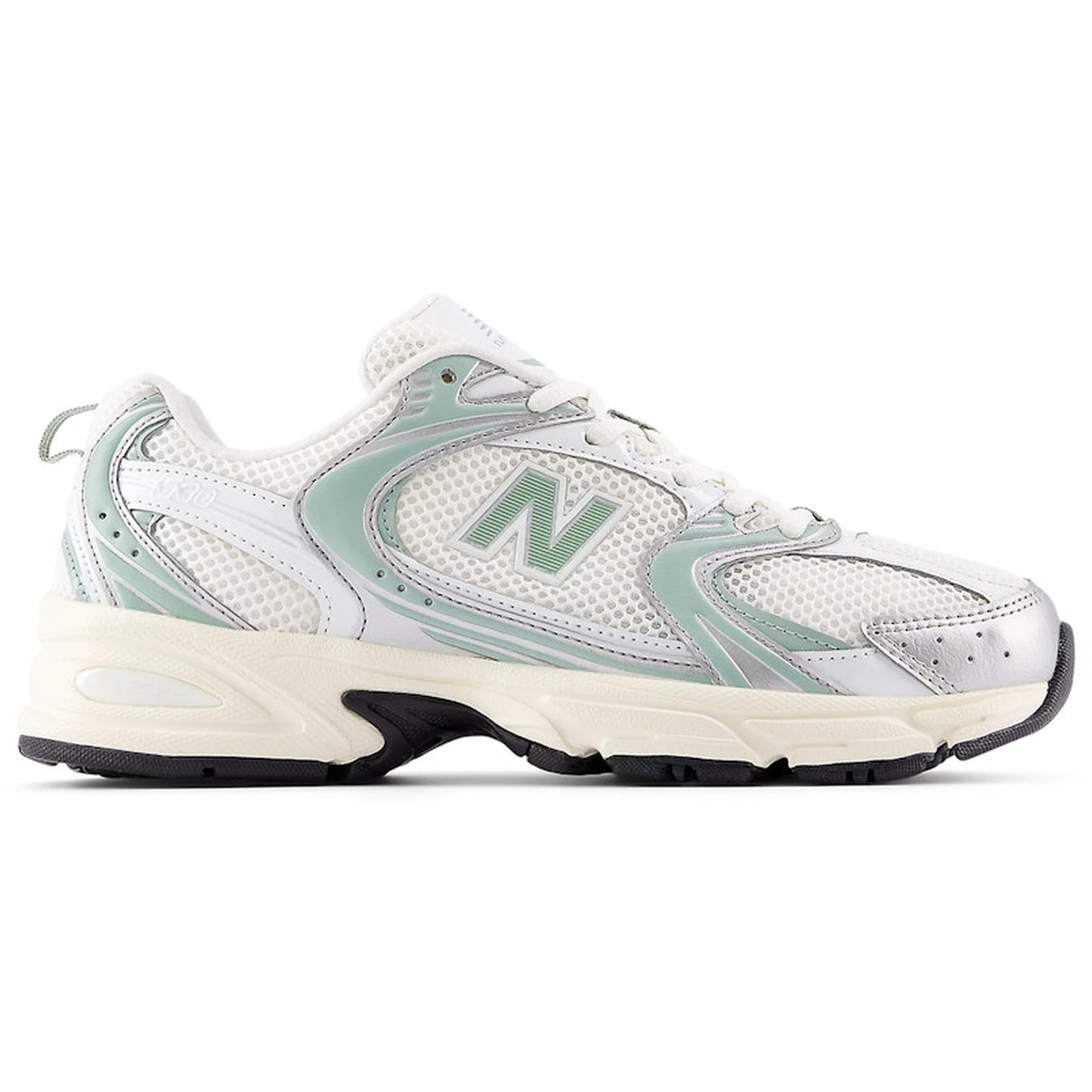Thumbnail af New Balance 530 Silver Metallic Mosaic Green 4