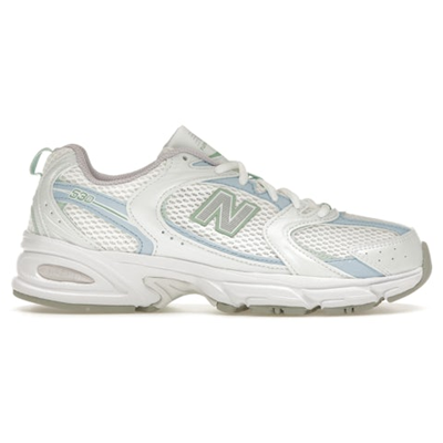 New Balance 530 White Light Chrome Blue Clay Ash