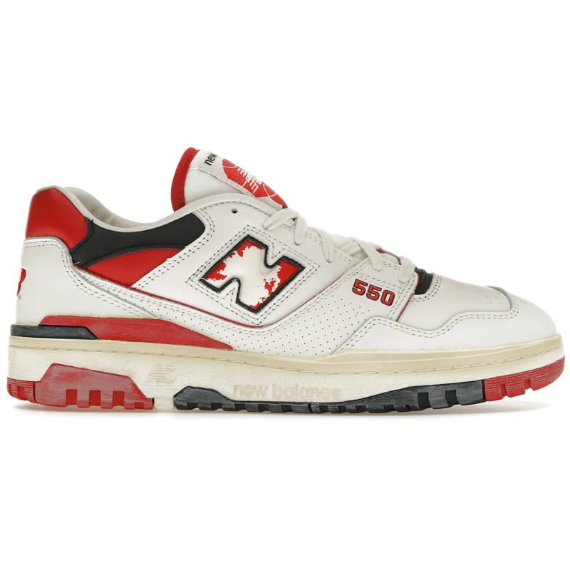 New Balance 550 Vintage Pack Team Red