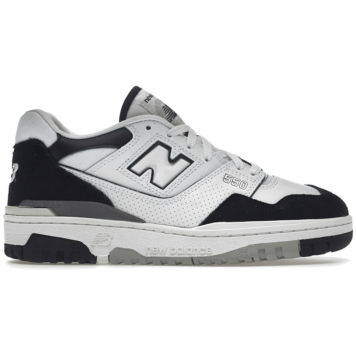 New Balance 550 White Black Rain Cloud