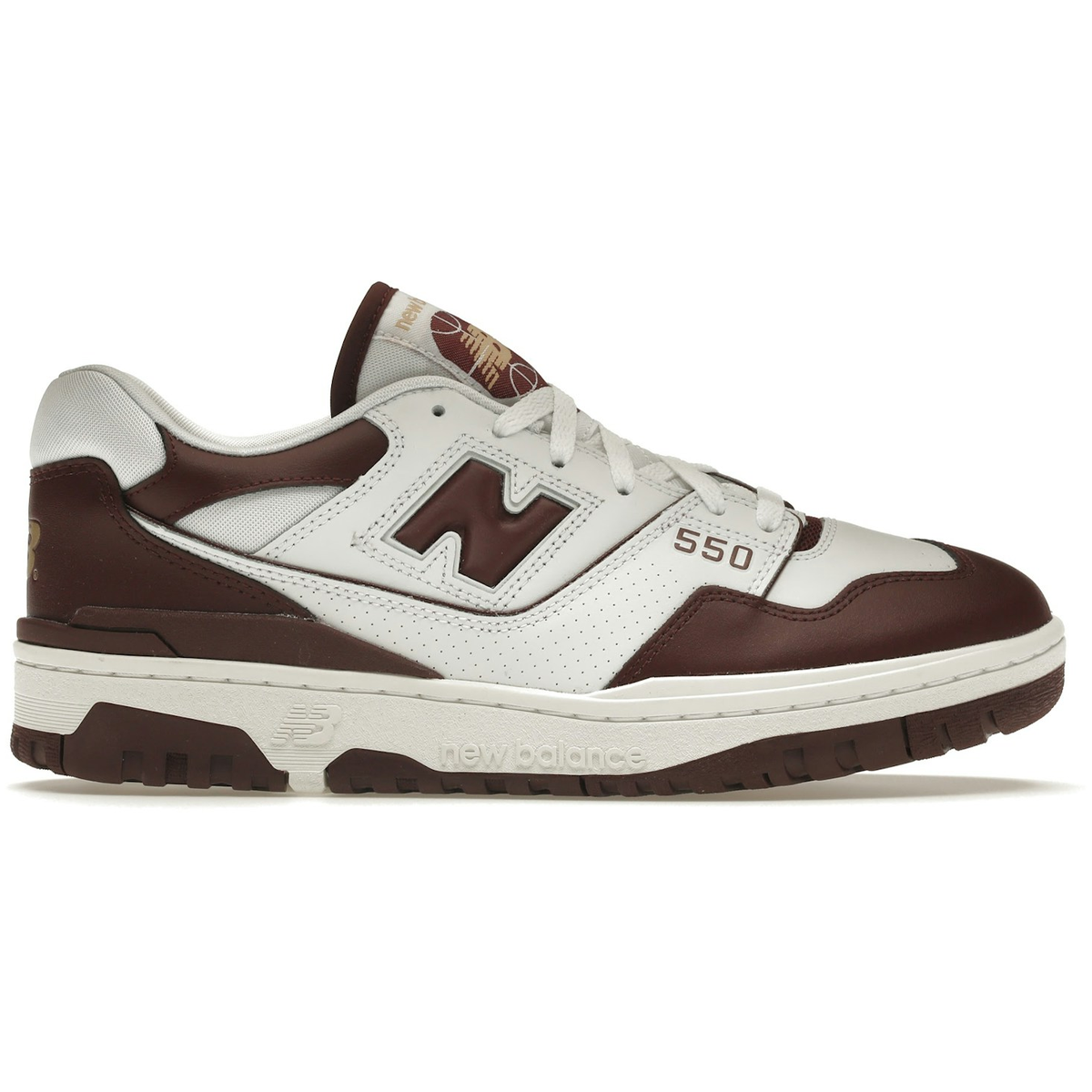 New Balance 550 White Burgundy