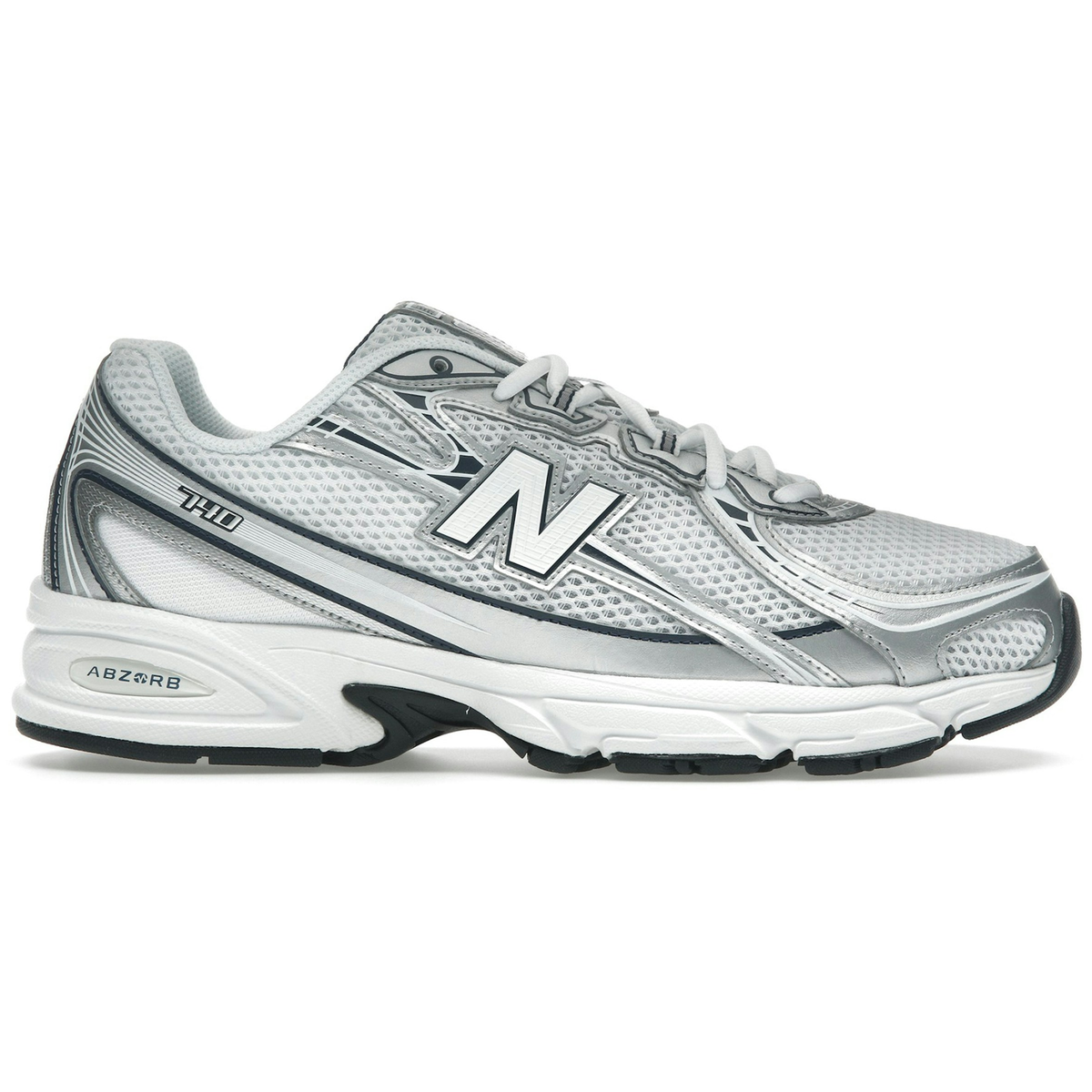 New Balance 740v2 White Shadow Grey Navy