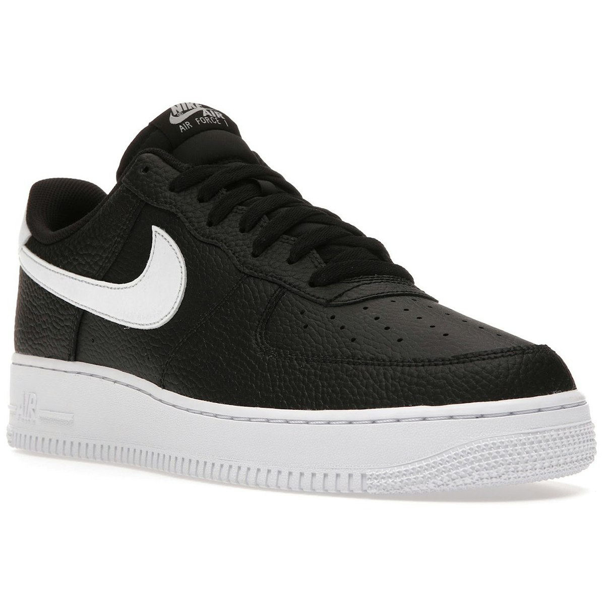Thumbnail af Nike Air Force 1 Low 07 Black White Pebbled Leather 2