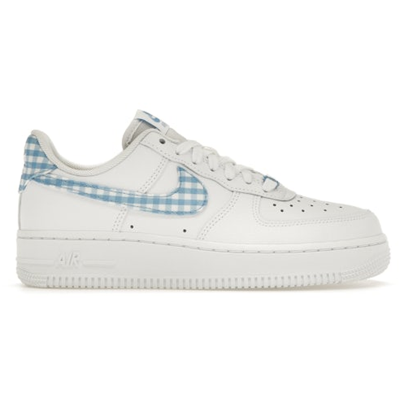 Nike Air Force 1 Low 07 University Blue Gingham